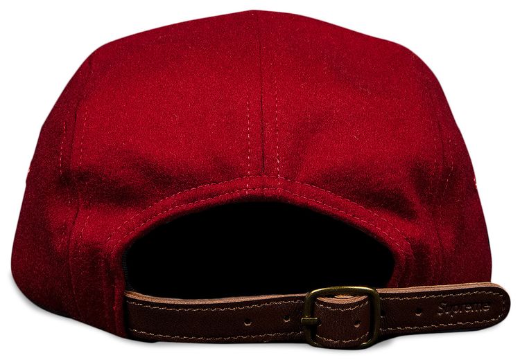 Supreme Wool Camp Cap Red