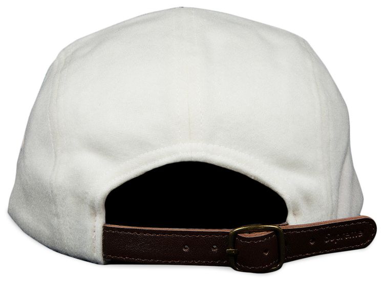 Supreme Wool Camp Cap White