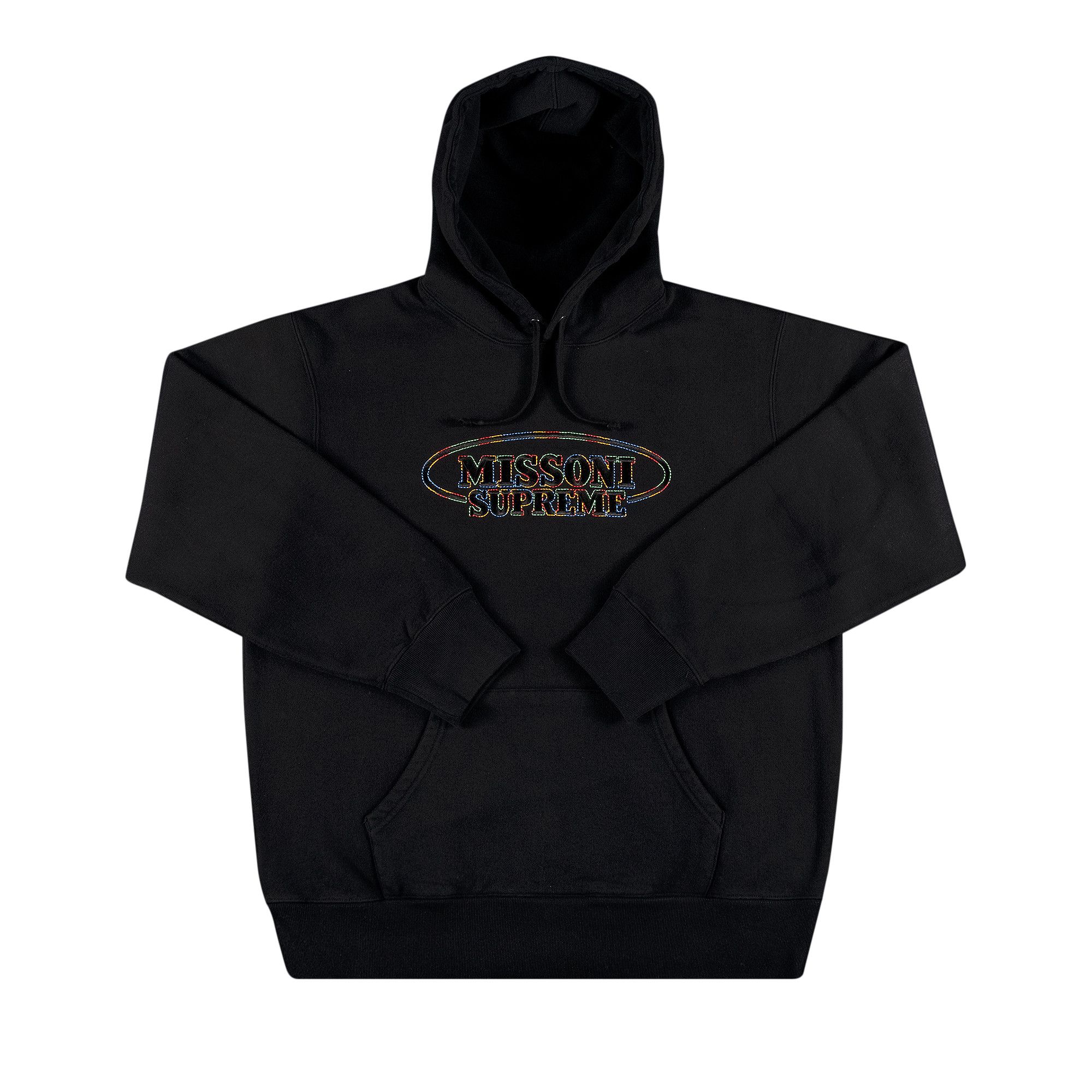 Buy Supreme x Missoni Hooded Sweatshirt 'Black' - FW21SW95