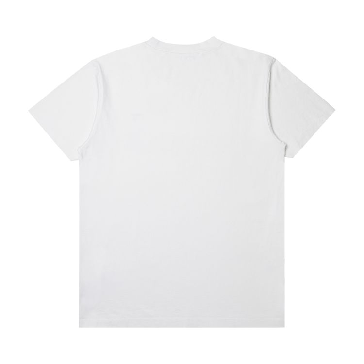 Off White Logo Slim Tee WhiteBlack