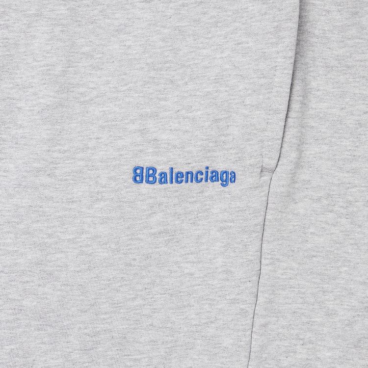 Balenciaga Jogging Pants Heather GreyRoyal Blue