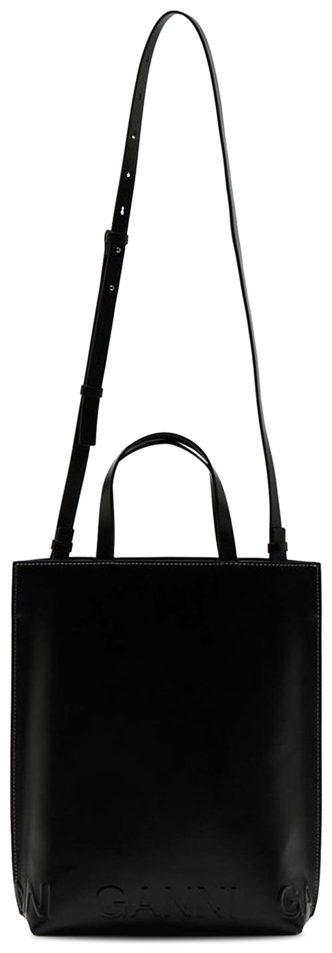 GANNI Medium Tote Black