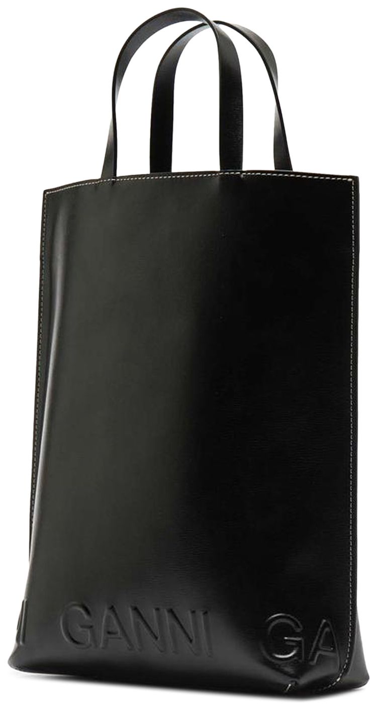 GANNI Medium Tote Black