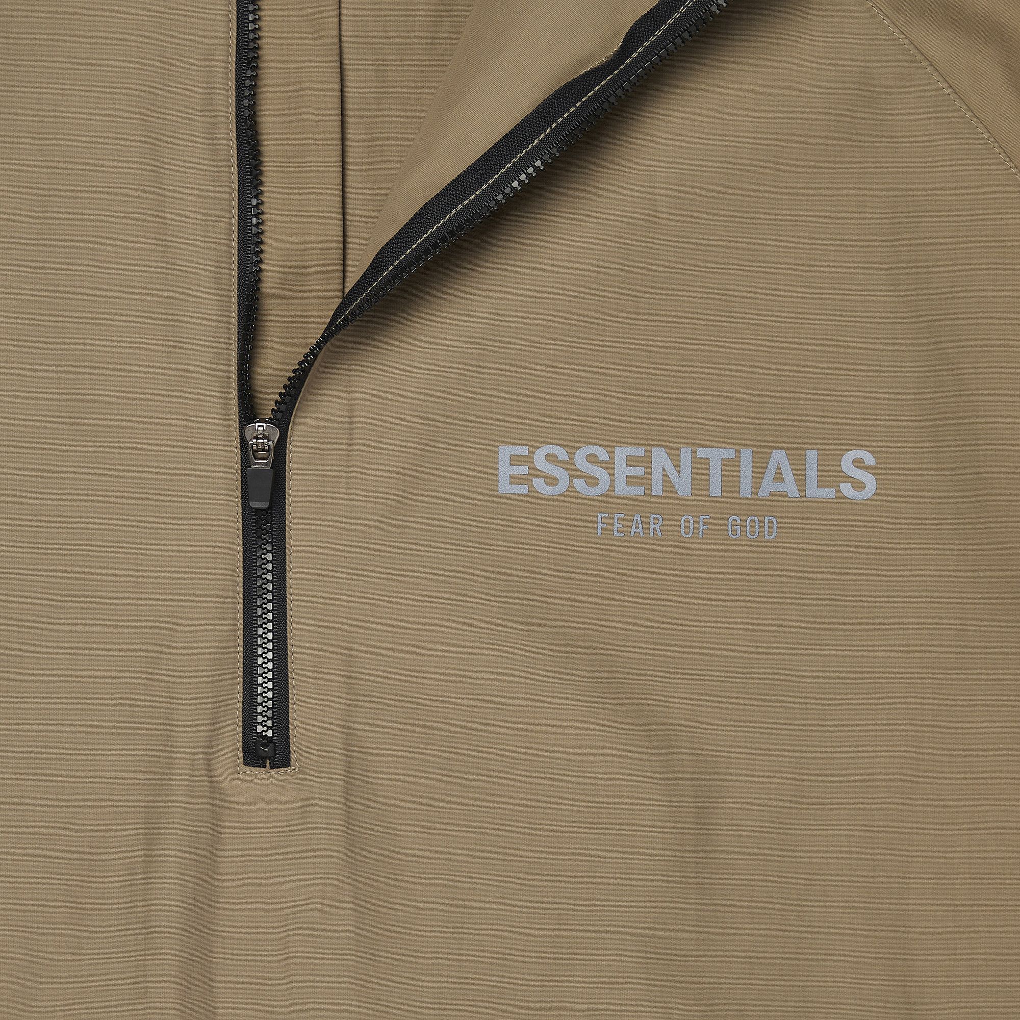 Buy Fear of God Essentials Half Zip Track Jacket 'Harvest