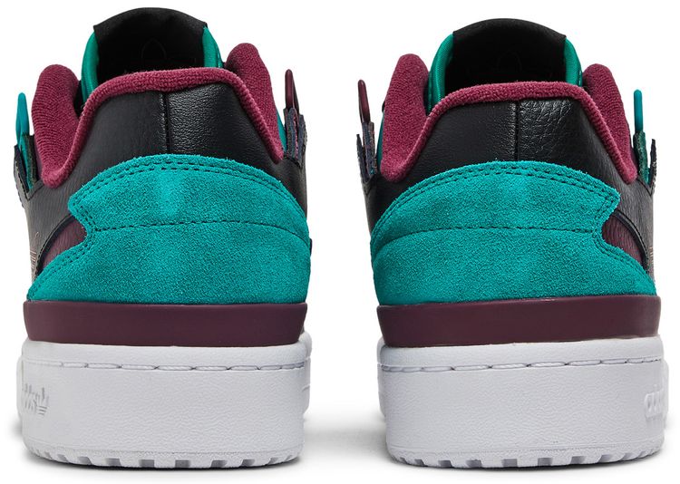 Adidas Forum Exhibit Low Black Victory Crimson