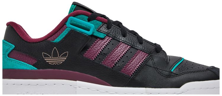 Adidas Forum Exhibit Low Black Victory Crimson
