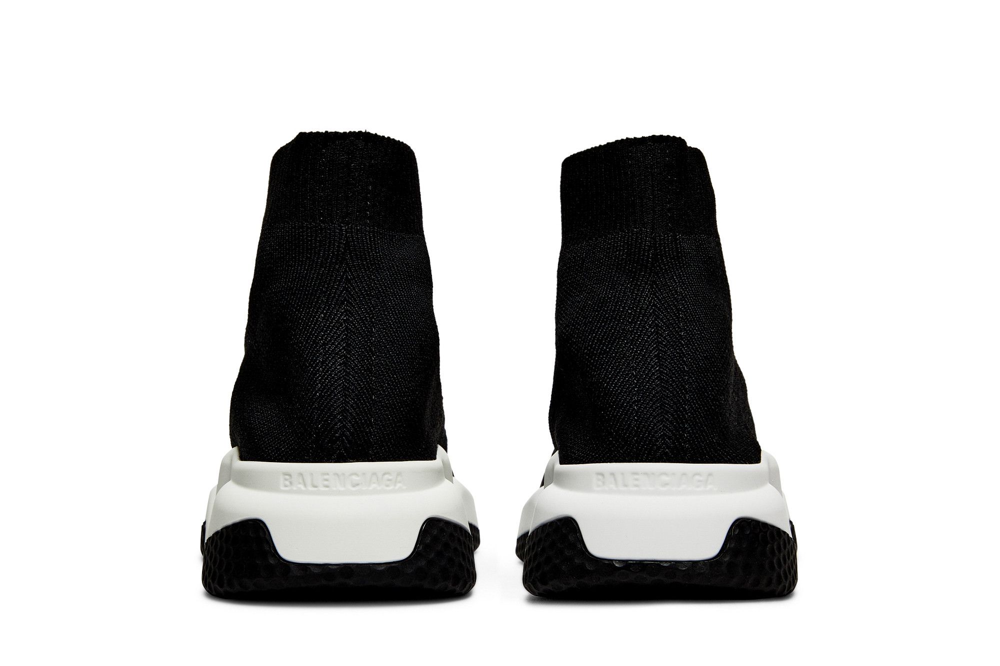 スニーカー BALENCIAGA Women Sneakers 587280 W2DBQ 1015 Black Buy Balenciaga Wmns Speed Sneaker 'Black White' - 587280