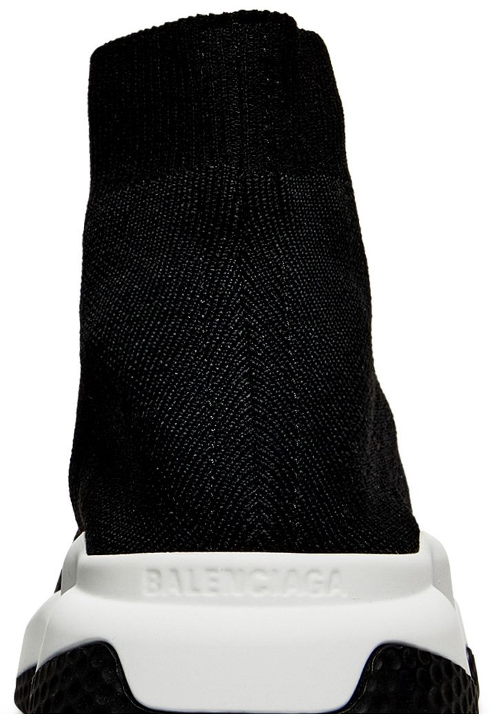 Balenciaga Wmns Speed Sneaker Black White