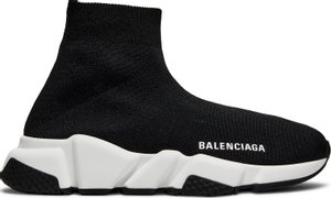 Buy Balenciaga Wmns Speed Sneaker 'Black White' - 587280 W2DBQ 1015 | GOAT