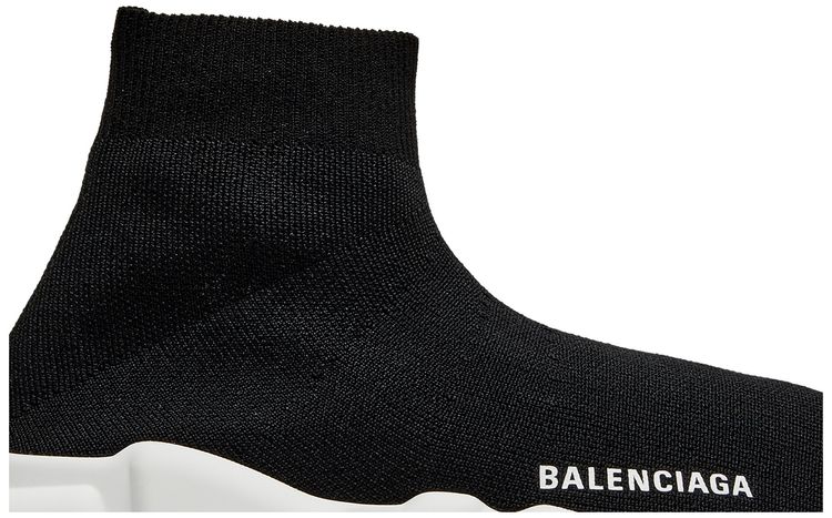 Balenciaga Wmns Speed Sneaker Black White
