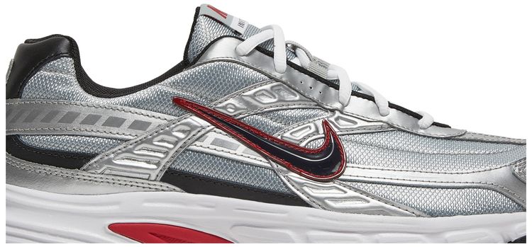 Initiator Metallic Silver Red