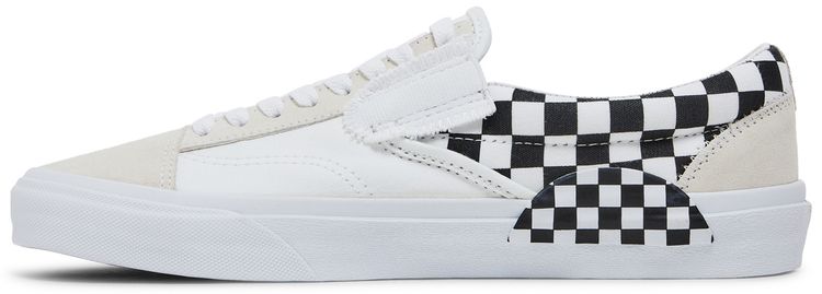 Vans Slip On CAP White Black Checkerboard