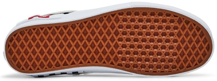 Vans Slip On CAP White Black Checkerboard