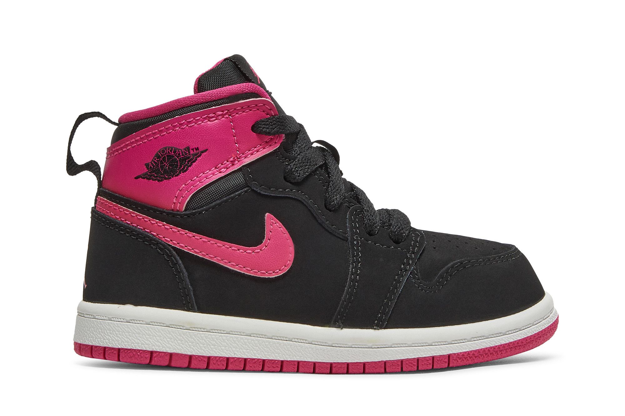 Jordan 1 retro high black vivid pink new arrivals