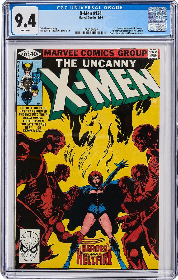Marvel Comics Vintage Uncanny X-Men Dark Phoenix Saga Issue #134