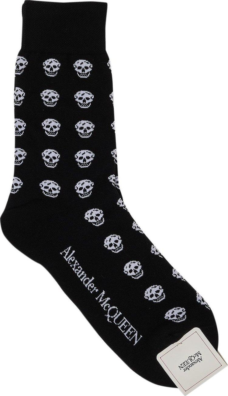 Alexander McQueen Skull Socks 'Black/White'