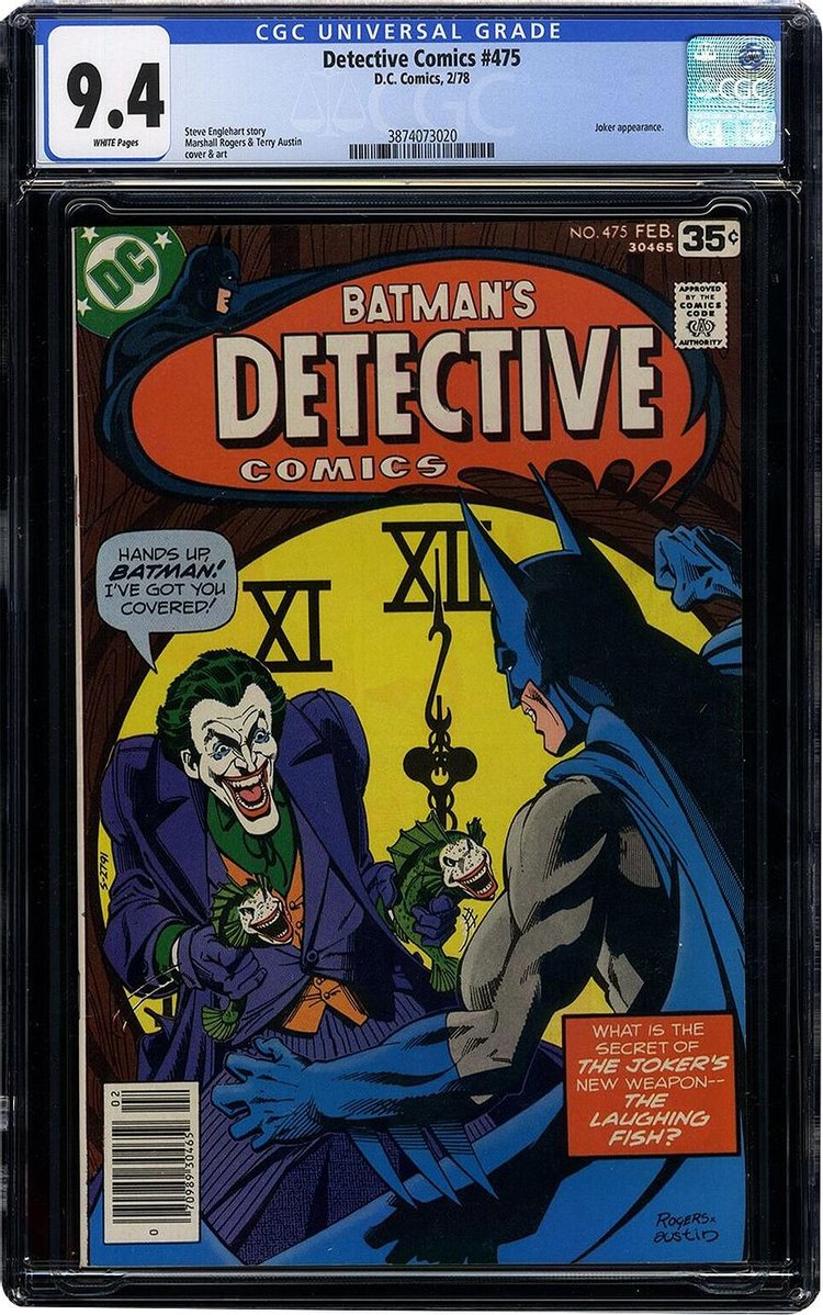 DC Comics Batman's Detective Comics Issue #475 'Multicolor'