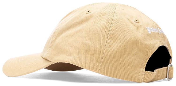 Palm Angels Classic Logo Cap BeigeWhite