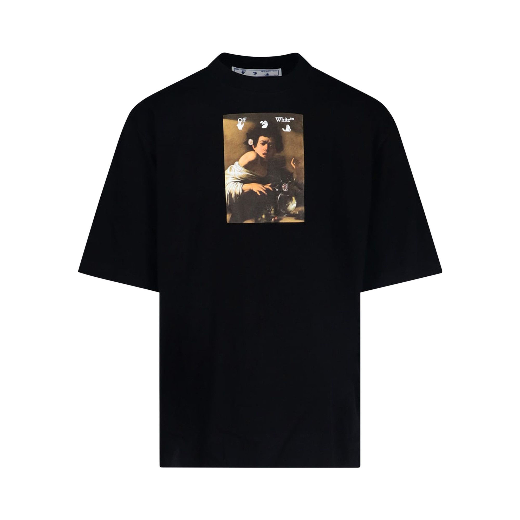 Buy Off-White Caravaggio Boy Skate Tee 'Black/Multicolor
