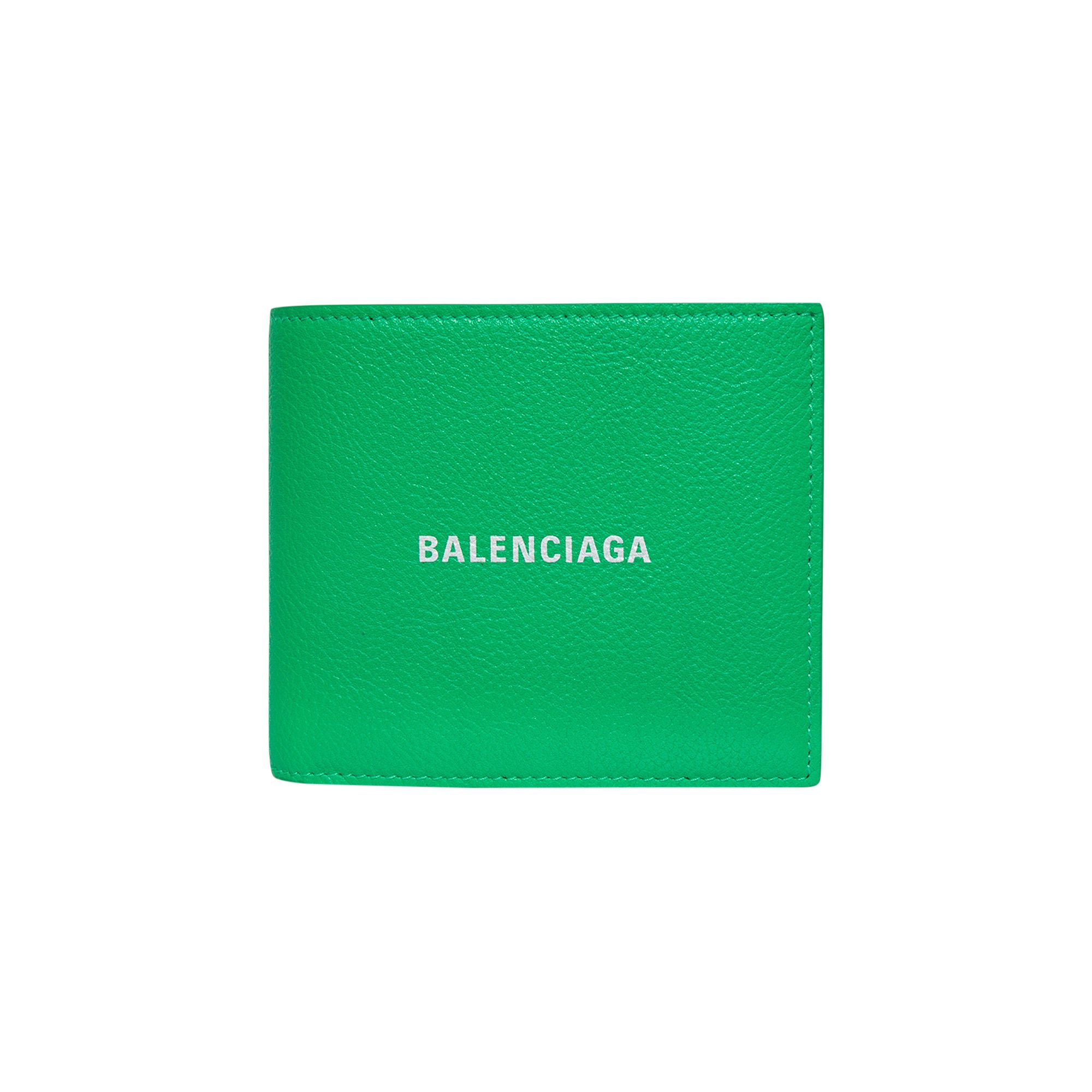 VÍ BALENCIAGA Hourglass XS leather wallet