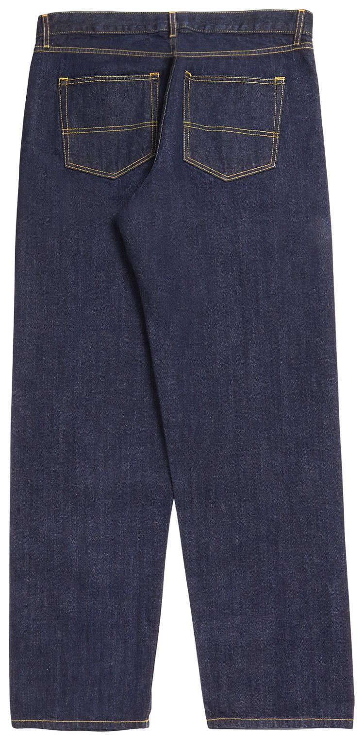 Noah Pleated Jean Raw Denim