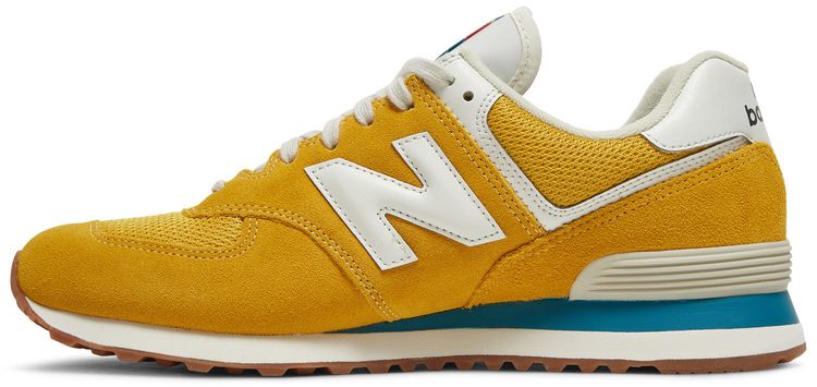 New Balance 574 Rainbow Pack   Varsity Gold