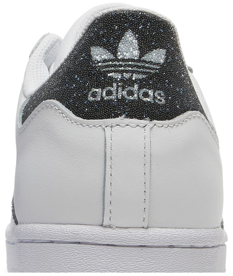 Swarovski x adidas Superstar White Black