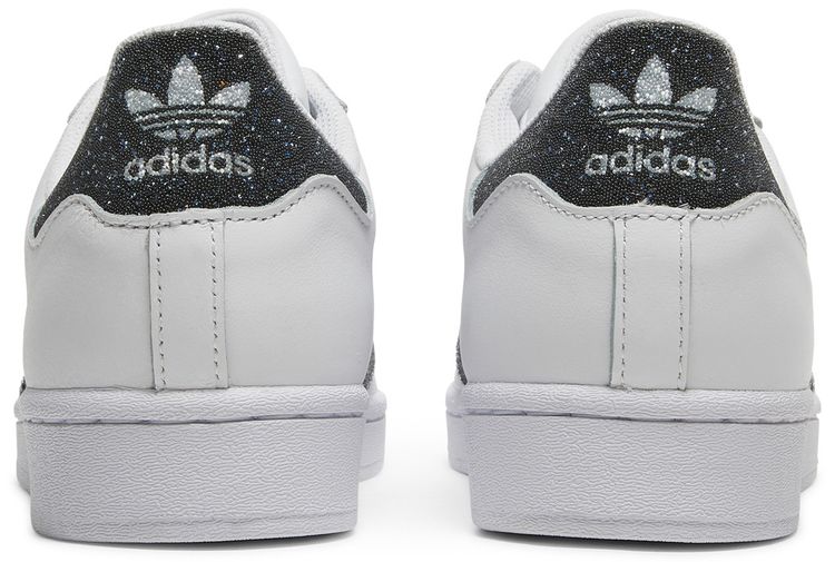 Swarovski x adidas Superstar White Black