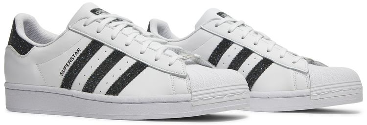 Swarovski x adidas Superstar White Black