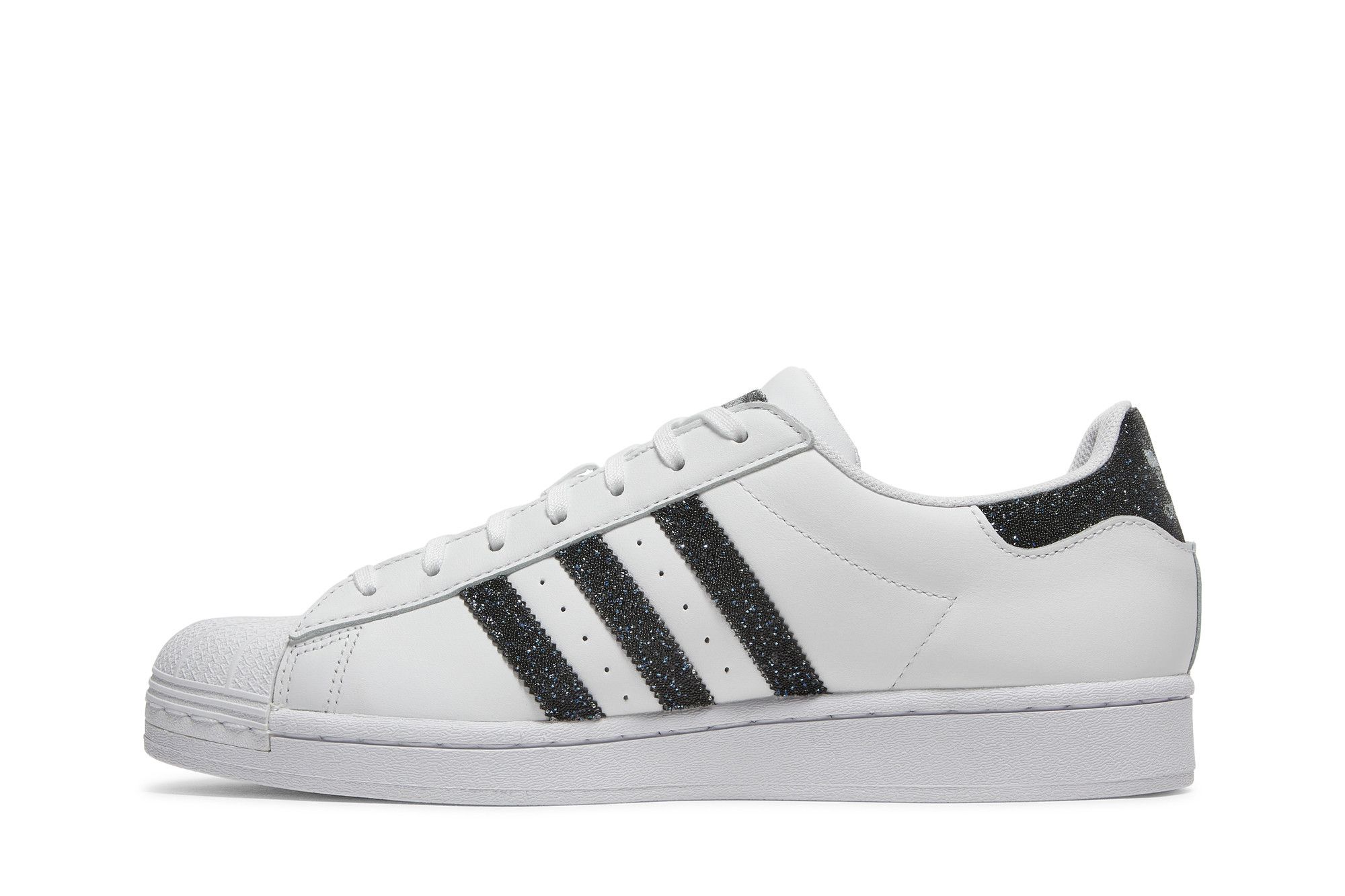 Buy Swarovski x Superstar White Black FX7480 GOAT