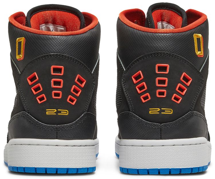 Air Jordan 1 Flight Strap Black Team Orange