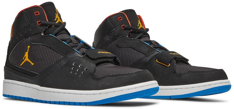 Air Jordan 1 Flight Strap Black Team Orange