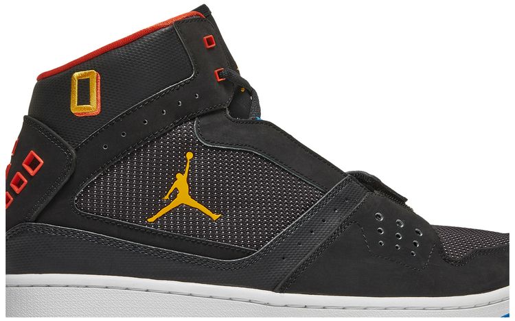 Air Jordan 1 Flight Strap Black Team Orange