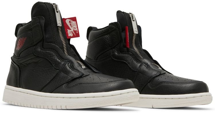 Wmns Air Jordan 1 Retro High Zip Black