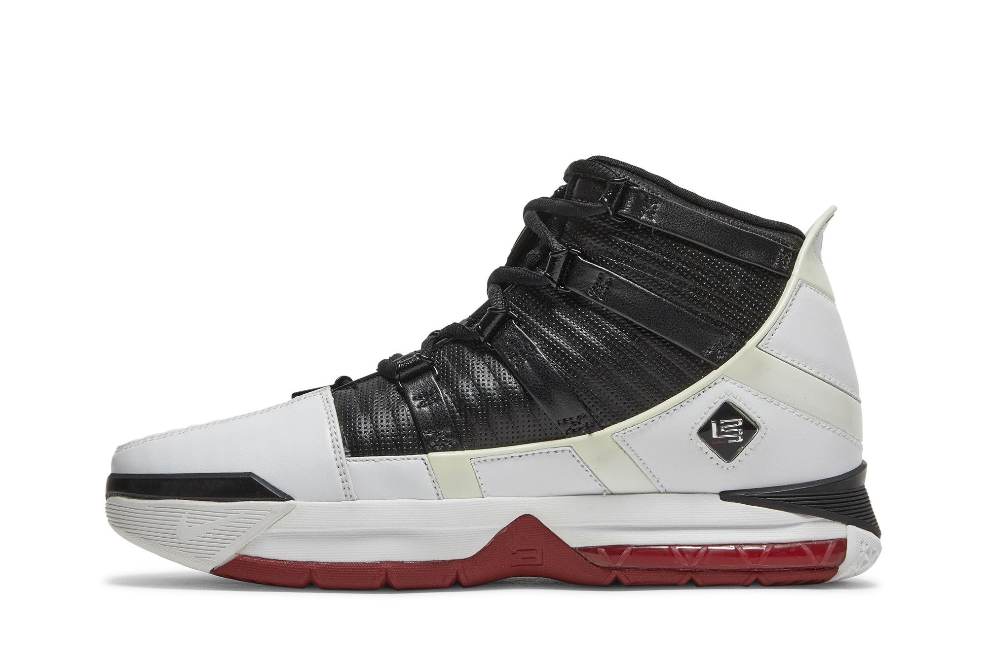 Buy Zoom LeBron 3 Home 312147 101 GOAT CA
