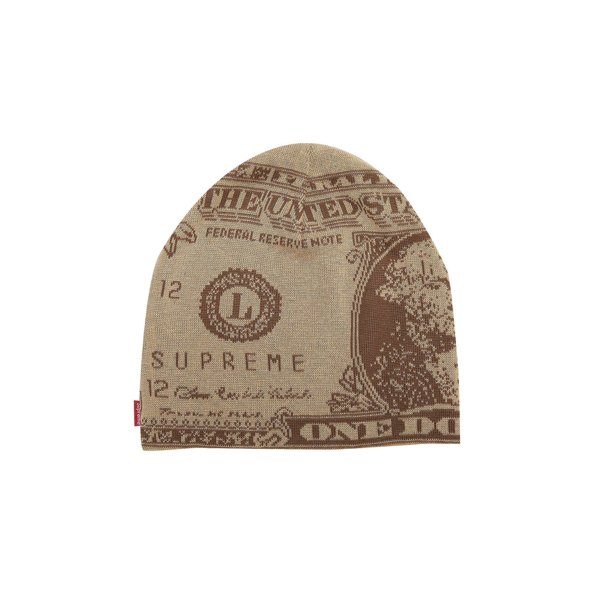 Buy Supreme Dollar Beanie 'Tan' - FW21BN38 TAN - Tan | GOAT