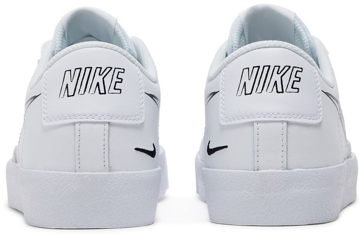 Nike Blazer Low 77 GS Sketch   White Black