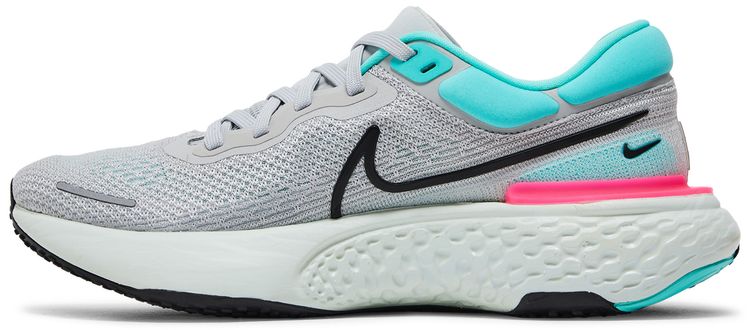 Nike ZoomX Invincible Run Flyknit Grey Fog Dynamic Turquoise