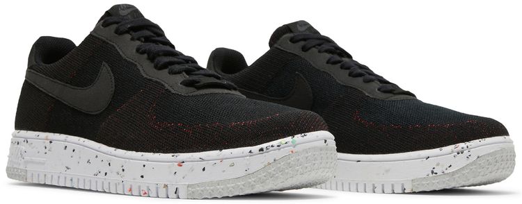 Nike Air Force 1 Crater Flyknit Black White