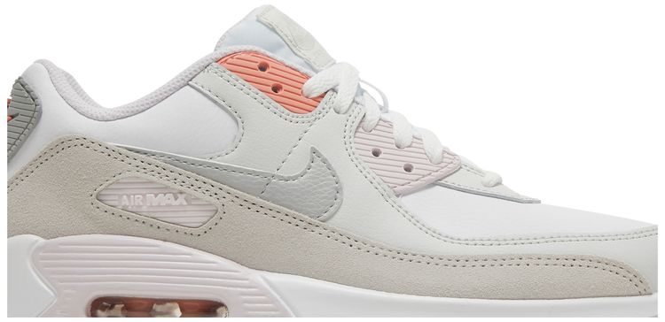 Nike Air Max 90 Leather GS White Light Violet
