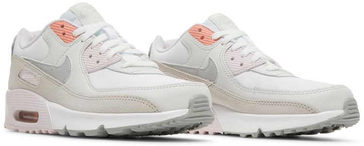 Nike Air Max 90 Leather GS White Light Violet