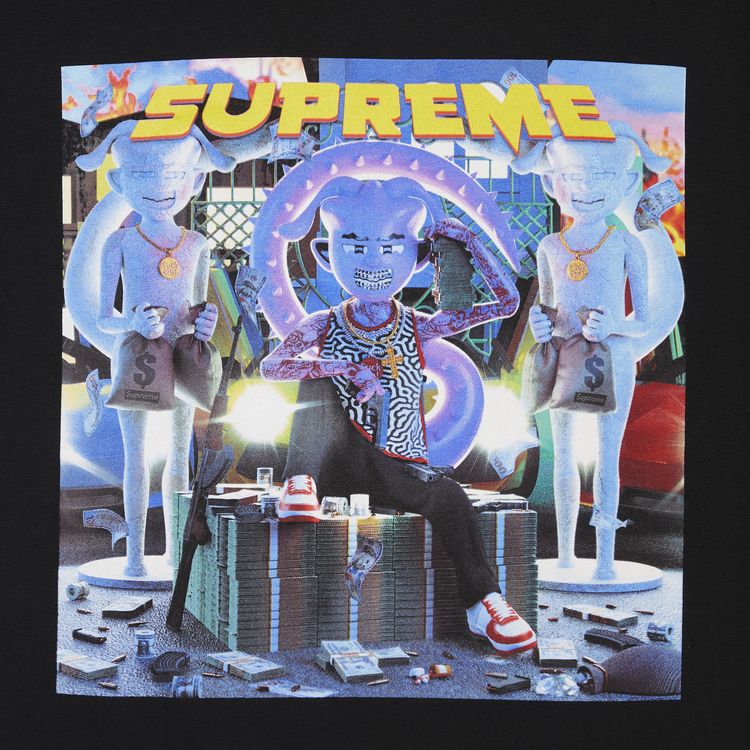 Supreme Richest Tee Black