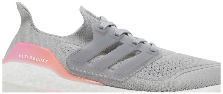 Adidas Wmns UltraBoost 21 Grey Screaming Orange