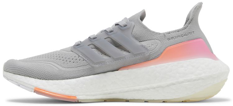 Adidas Wmns UltraBoost 21 Grey Screaming Orange