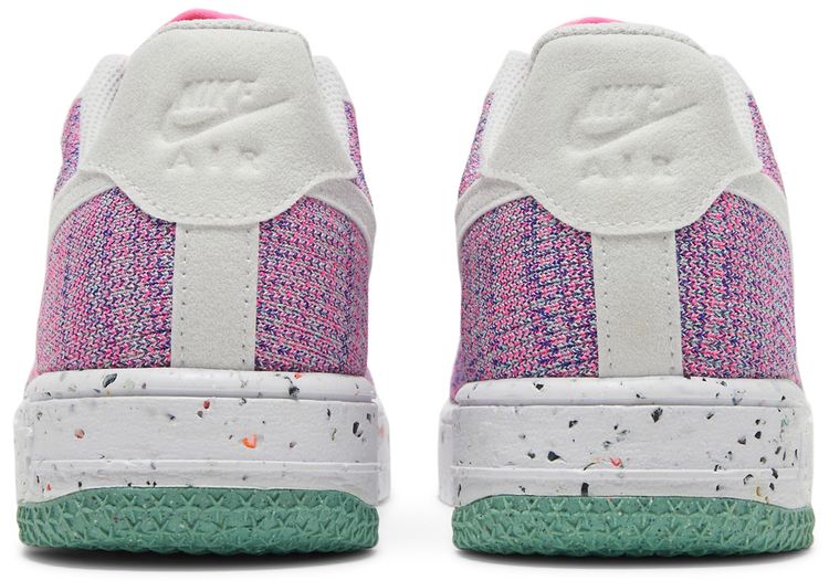 Nike Wmns Air Force 1 Crater Flyknit Fuchsia Glow