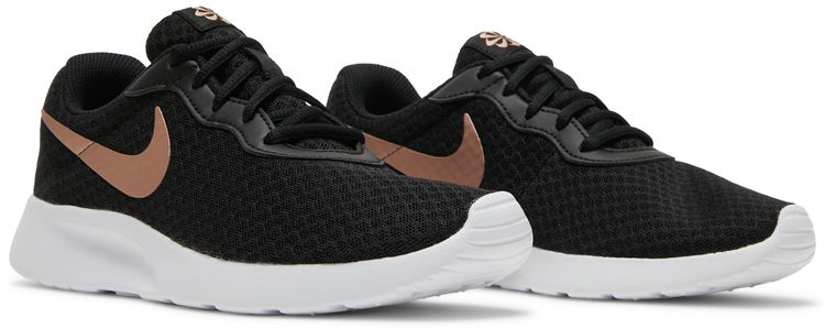 Nike Wmns Tanjun Black Metallic Red Bronze