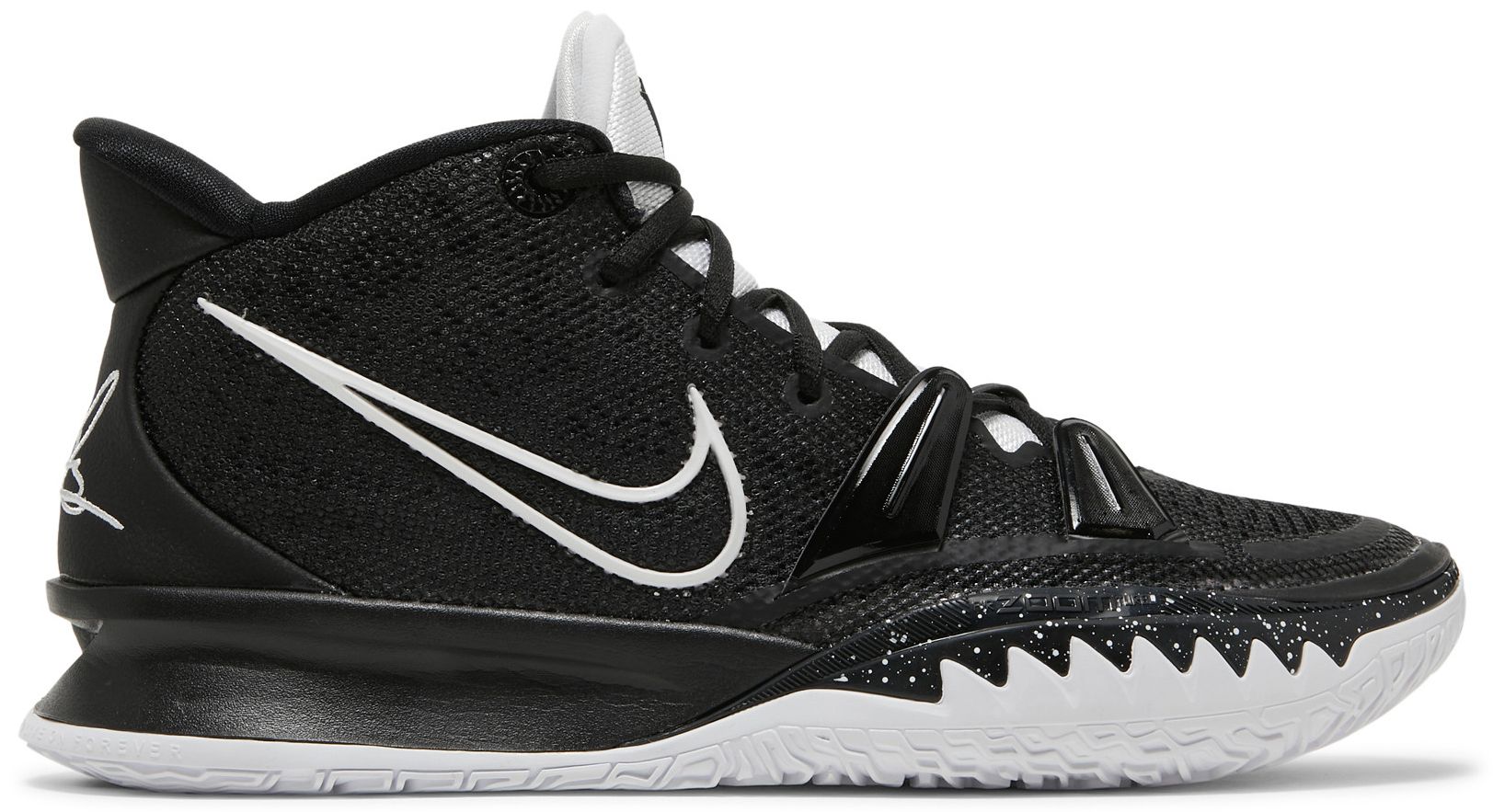 kyrie 7 blue and black