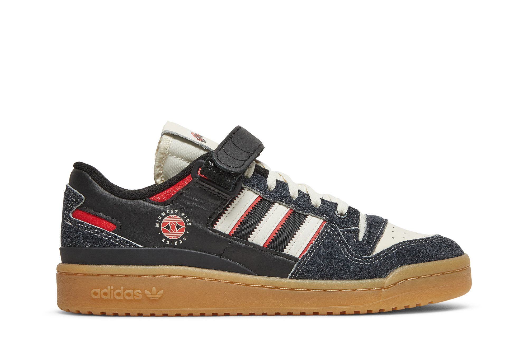 Buy Midwest Kids x Forum Low 'Black Gum' - GW0035 | GOAT