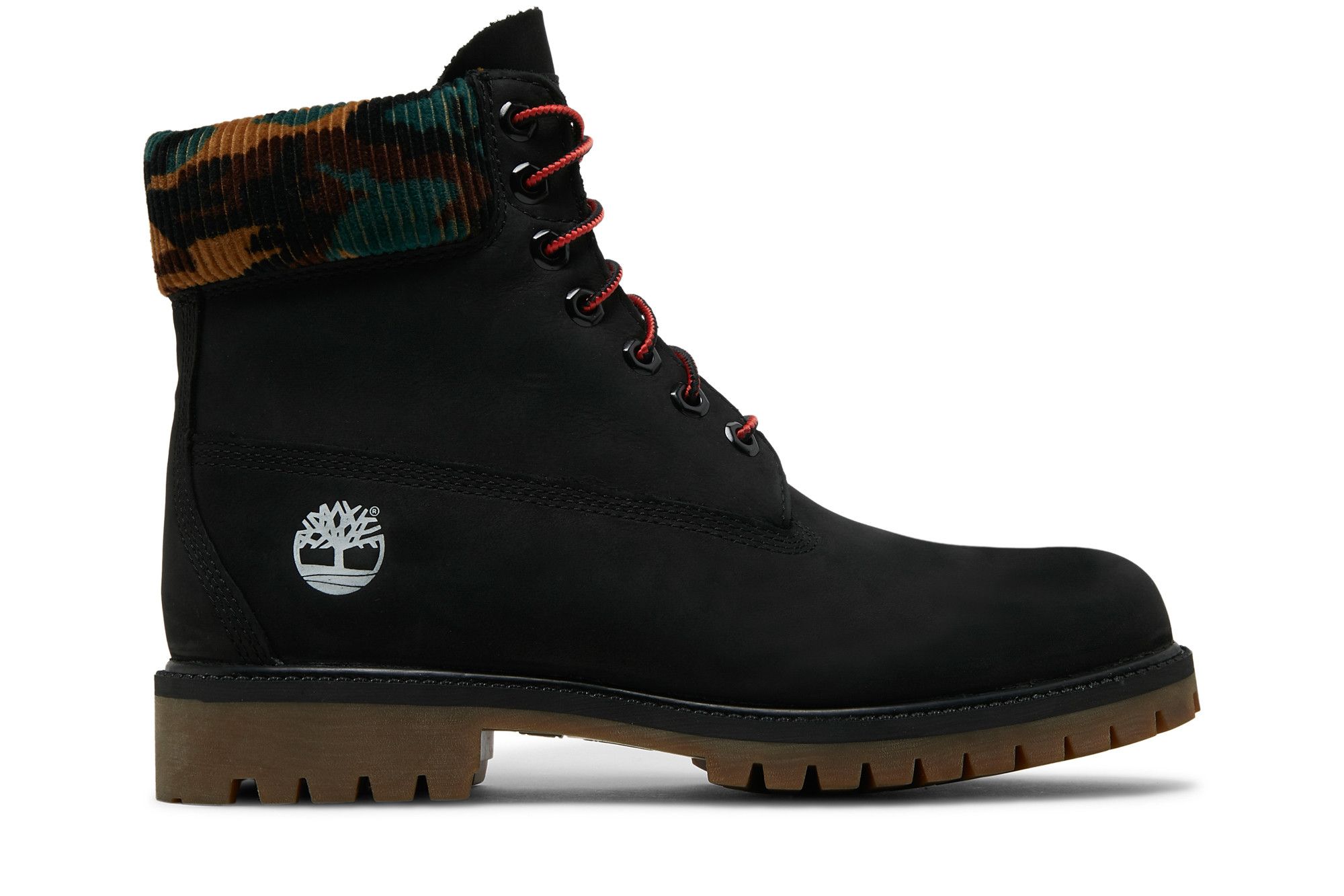 Black camouflage timberland store boots