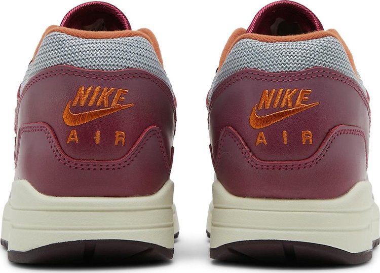 Patta x Air Max 1 Rush Maroon